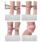 Support Strap Knee Brace for Women Men Knee Pain Arthritis Pain Sport Knee Guard Knee Pads