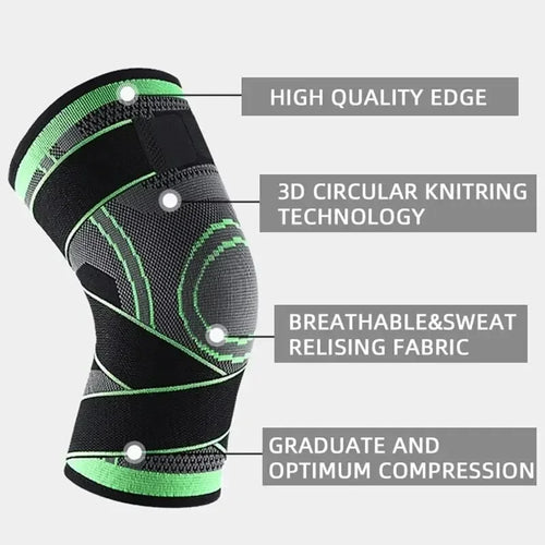Ultimate Knee Support Sleeve for Exercise, Work & Daily Wear